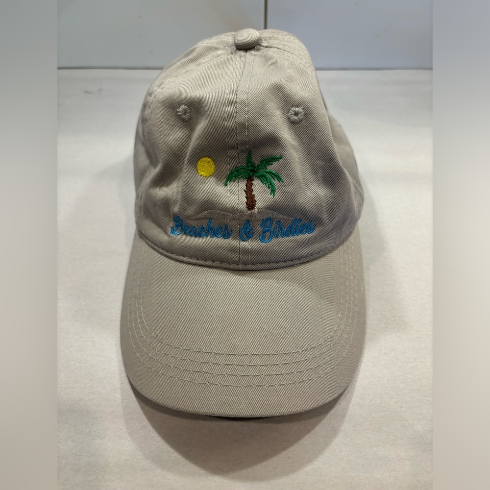 Unisex Beaches and Birdies Adjustable Outdoor Cap